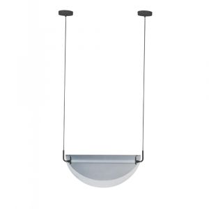 Zuiver Suspension design en m&eacute;tal gris