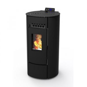 Interstoves Po&ecirc;le &agrave; granules &eacute;tanche - LVZ LEANDRO 9 - Noir