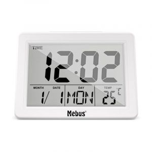 Mebus 25738 réveil Réveil analogique White