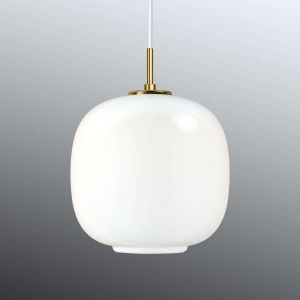 Image de Louis Poulsen Suspension VL45 Radiohus Ø25cm Verre blanc opale