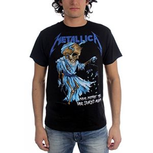 Metallica Doris_Men_BL_TS: L T Shirt, Noir