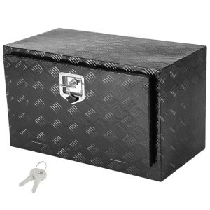Boîte à Outils pour Camion 76x355x405 cm-VEVOR-Caisse de Stockage en Aluminium-pour Remorque Pick-up Fourgonnette