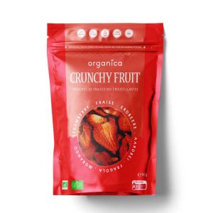 Organica Fraises d&eacute;shydrat&eacute;es bio 50g