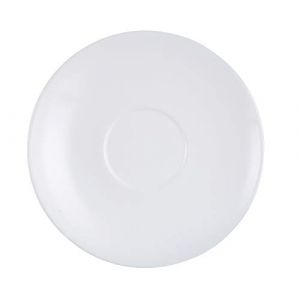 Arcoroc Sous Tasse Restaurant en Opale 11,2 cm, Blanc - 22670