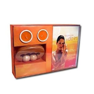 Coffret Détente - Apprendre le Do In + Deux Bougie + Un Masseur