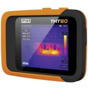 HT Instruments Cam&eacute;ra thermique THT80 -20 &agrave; +550 &deg;c 25 Hz appareil photo num&eacute;rique int&eacute;gr&eacute;, WiFi, &Eacute;cran tactile S640592