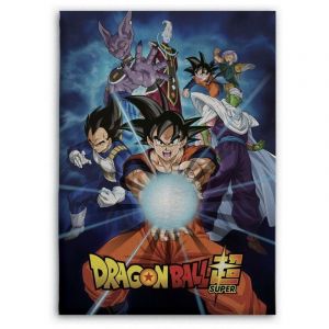 Difuzed DRAGON BALL SUPER - Plaid Polaire 100% Microfibre 70x140cm