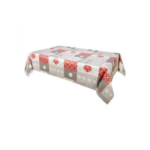 Serviettes de table Nappes, Sets de table Habitable CHALETS Rouge - Taille 140x200 cm
