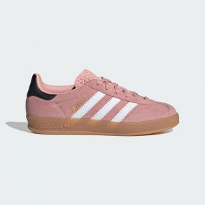 Adidas Gazelle Indoor Rose/blanc - Enfant -