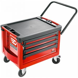 Facom ROLL.CR4M3A Coffre Roll M3 4 Tiroirs Rouge