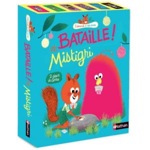 Nathan Edmond et ses amis - Bataille et Mistrigri - 2 jeux de cartes - D&egrave;s 3 ans 181x162