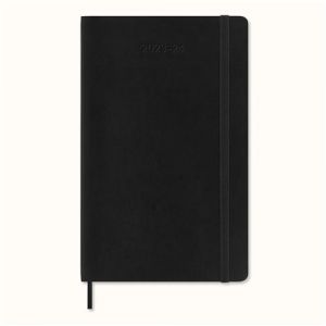 Moleskine Daily Planner 2023-2024, Agenda 18 Mois, Agenda Académique, Agenda Quotidien avec Couverture Souple, Grand Format 13 X 21 Cm, Couleur Noir