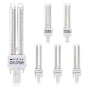 Ampoule LED G24D-3/11W/230V 3000K - Aigostar