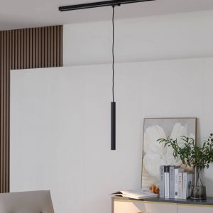 Arcchio Ejona Suspension LED sur rail noir 4/40cm