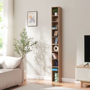 &Eacute;tag&egrave;re Tynset 187 x 20 x 17 cm effet ch&ecirc;ne sonoma [en.casa]