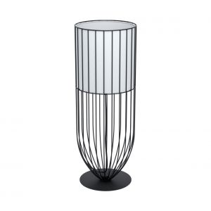Image de Eglo Lampe de table NOSINO Noir, 1 lumi&egrave;re - Moderne - Int&eacute;rieur - NOSINO - D&eacute;lai de livraison moyen: 2 &agrave; 3 semaines. Port gratuit France m&eacute;tropolitaine et Belgique d&egrave;s 100 &euro;.