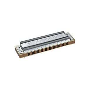 Hohner 1896-20 Harmonica marine band 10 tr en SOL 1896BX-G