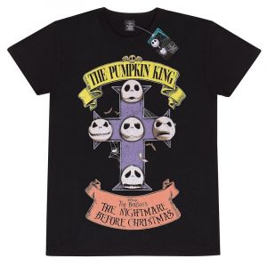 The Nightmare Before Christmas - The Pumpkin King - T-Shirt - noir - L - Jersey