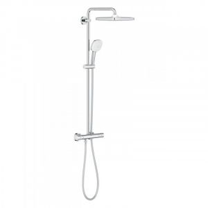 Grohe Colonne de douche tempesta system 250 cube avec mitigeur thermostatique