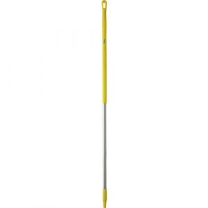 Vikan Hygiene 29396 Handle 150cm,yellow,ergonomic, stainless steel, ø31mm /5