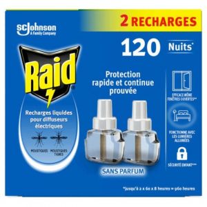 Image de Raid Recharge electrique liquide 120 nuits (60nx2) 3en1