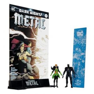 MCFarlane Toys Figurine DC Direct Batman of Earth-44 & Batman of Earth-11(Dark Nights: Metal) (x2)