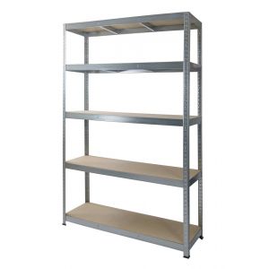 Etagère Rack MODULO STORAGE ROBBUST 2096559 charge lourde 5 plateaux 40x90cm hauteur 180cm