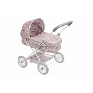 Arias Voiture capote pour poup&eacute;es - Multicolore - 37x56x56 cm - Guidon 55 cm - Plastique - Pour enfants d&egrave;s 3 ans