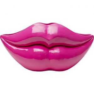 Kare Design Vase lèvres fuchsia
