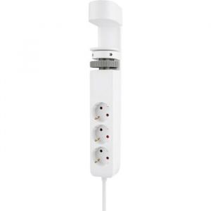 NeoMounts Coupe-circuit - USB-C + USB-A - 3680 Watt - avec support de bureau a pince