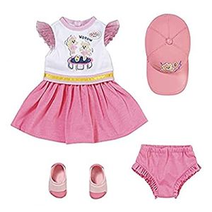 Image de Zapf Creation Baby born Jardin d'enfants Ensemble Tenue et Casquette 36 cm