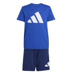 Adidas Ensemble bl t-set enfant bleu / blanc