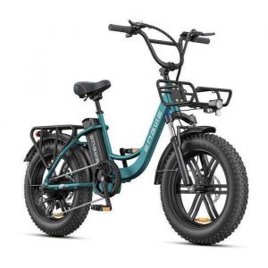 Engwe L20 Boost - V&eacute;lo &Eacute;lectrique 20 Pouces - Autonomie : 140 Kilom&egrave;tres - Batterie Amovible 48 V 13 Ah - Moteur 250 W - Vert