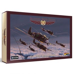 Warlord games Blood Red Skies: German Fw 190 Squadron, 1:200 (772012015) WWII Mass Air Combat War Game