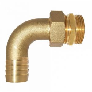 Boutté Embout laiton coudé sortie de pompe 33 x 42 pour tuyau ø 30|
