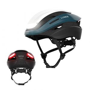 Lumos Ultra Casque Intelligent | Casque de vélo | Feux LED Avant et arrière | Clignotants | Feux arrière | Connexion Bluetooth | Adulte : Hommes, Femmes