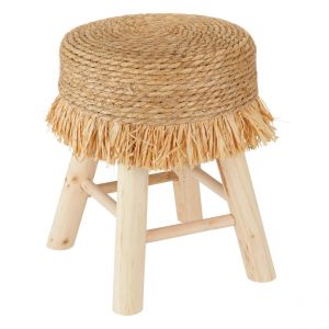 Tabouret Gimpo pin beige