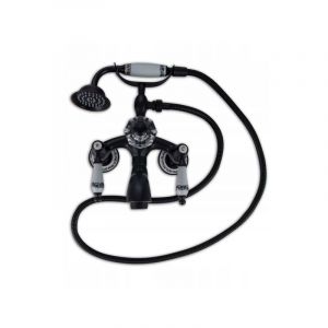 Desconocido Silla Robinet De Baignoire en Laiton retro, mural, Noir