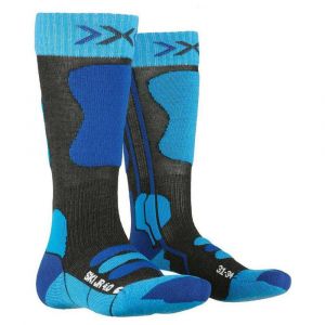 X-Socks Chaussettes De Ski Ski Junior 4.0 Grs/Trq K Blanc 28362