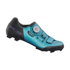 Image de Shimano Paire de chaussures vtt femme xc502 vert ocean 36