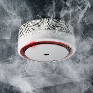 Evacuate Lot de 4 mini détecteurs de f ée avec supports de fixation aimantés
