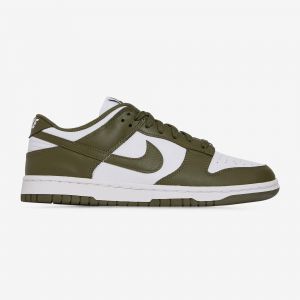 Nike Dunk Low Medium Olive Blanc/kaki