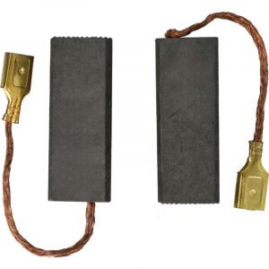 Vhbw 2x balais de charbon 29,1 x 10,9 x 5,8 mm compatible avec Stihl HLE 71, 71K outil électrique, taille haie, coupe bordures