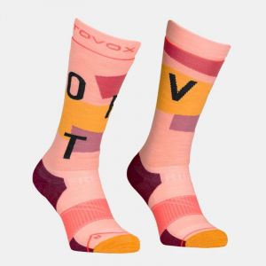 Ortovox Freeride Long Socks Cozy - Chaussettes en laine mérinos femme Bloom 42 - 44