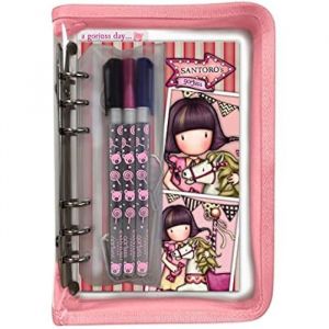 Safta- Set de Papeterie Gorjuss Fairground « Carousel » 15,4 x 22 x 2,3 cm, 1137GJ01, Multicolore