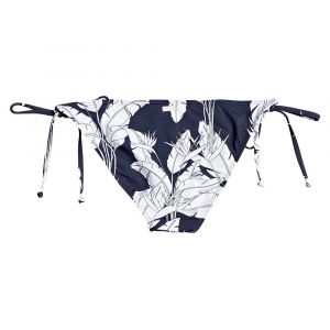 Image de Roxy Printed Beach Classics Bas de maillot Regular Ties Femme, mood indigo flying flowers s M Maillots deux pièces