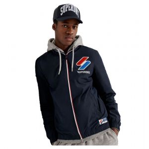 Image de Superdry Veste Track Cagoule S Eclipse Navy