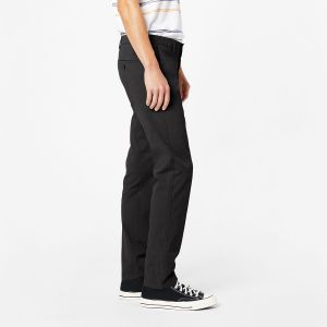DOCKERS Chino slim stretch SMART 360 FLEX Noir - Taille W28/L32;W29/L30;W30/L30;W30/L32;W30/L34;W31/L30;W31/L32;W31/L34;W32/L30;W32/L32;W32/L34;W33/L30;W33/