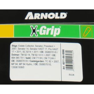Arnold Courroie hexagonale X-Grip de type aa 86