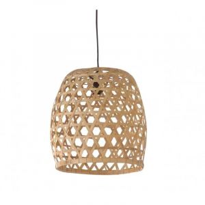 Suspension en bambou style bord de mer ø 50 cm - luz l